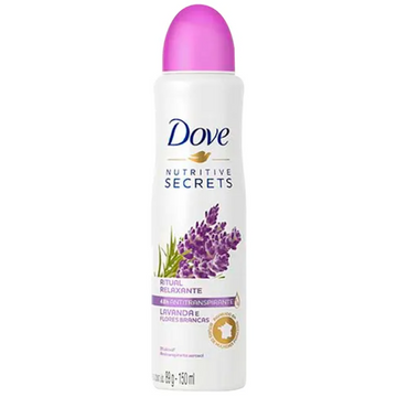 Desodorante Aerosol Feminino Lavanda E Flores Brancas - Dove