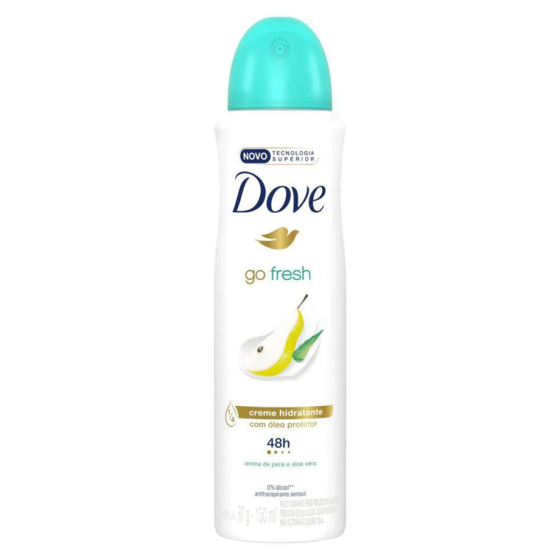 Desodorante Aerossol Go Fresh Pera e Aloe Vera - Dove