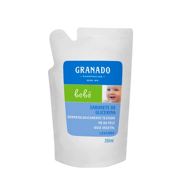 Sabonete Líquido Glicerina Bebê Lavanda 250ml Refil - Granado