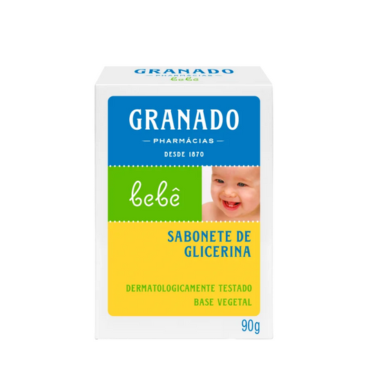 Sabonete em Barra Vegetal de Glicerina para Bebê 90g - Granado