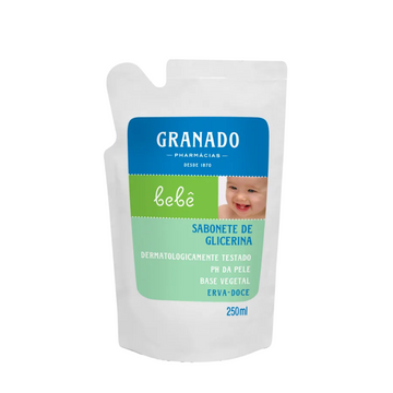 Sabonete Líquido Glicerina Bebê Erva-Doce 250ml Refil - Granado