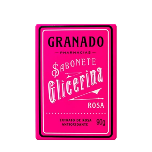 Sabonete em Barra Vegetal de Glicerina e Rosa 90g - Granado