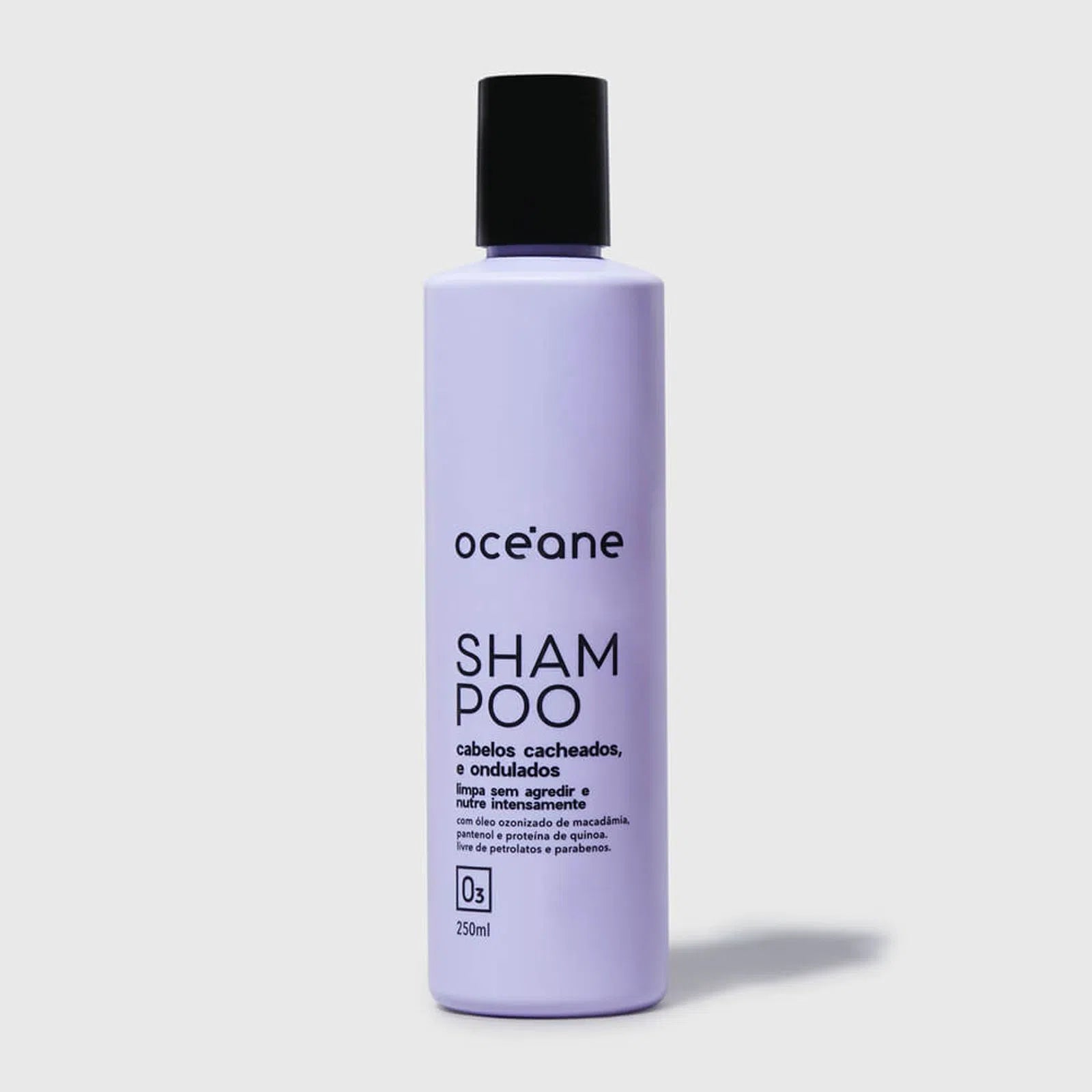 Shampoo Cabelos Cacheados e Ondulados 250ml - Océane