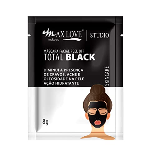 Máscara Facial Total Black - Max Love