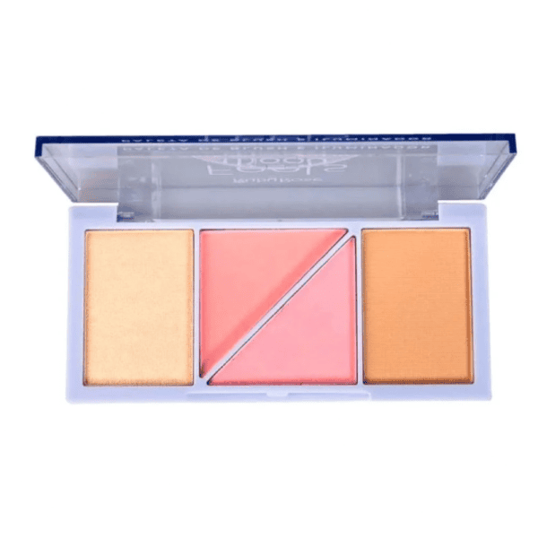 Paleta de Blush e Iluminador Feels Mood 1 - Ruby Rose
