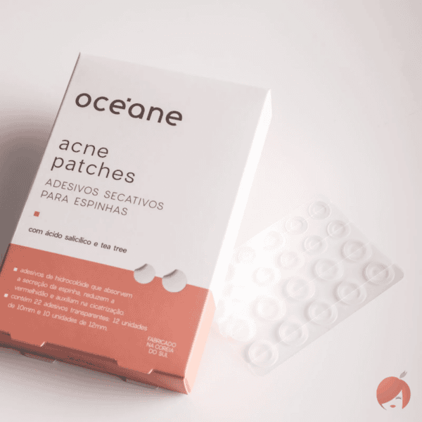 Adesivos Secativos Para Espinhas com Ácido Salicílico Acne Patches 22un - Océane