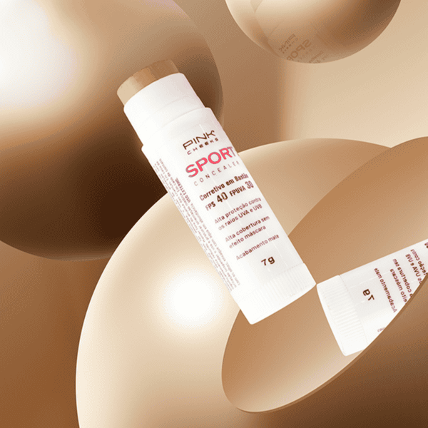 Corretivo com Protetor Solar FPS40 FPUVA30 C30 - Pink Cheeks