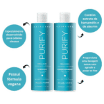Kit Hair Care Purify Shampoo 450ml + Condicionador 440ml - Jacques Janine