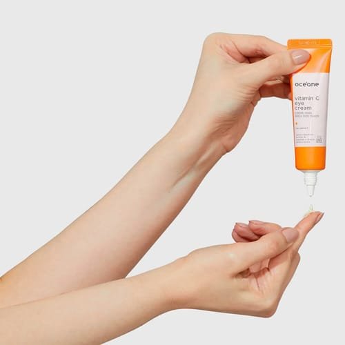 Creme Para Área Dos Olhos com Vitamina C 25g - Océane