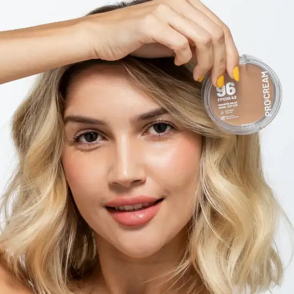 Pro Cream Protetor Solar Multifuncional FPS96 FPUVA43 14g - PRO20 - Pink Cheeks