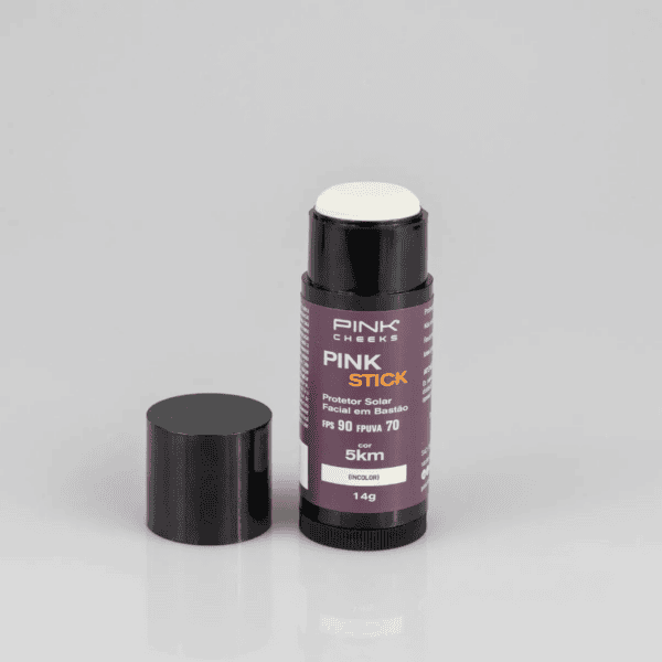Protetor Solar Facial Incolor em Bastão FPS90/5KM - Pink Cheeks