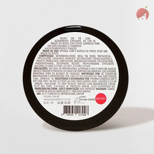 Blush Cintilante - Glossy Blush Edition 7,3g - Océane