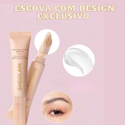 Gel para Sobrancelha com Escova