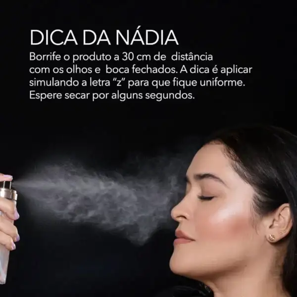 Fixador de Maquiagem Nádia Tabasco Perfect Fix - OCEANE