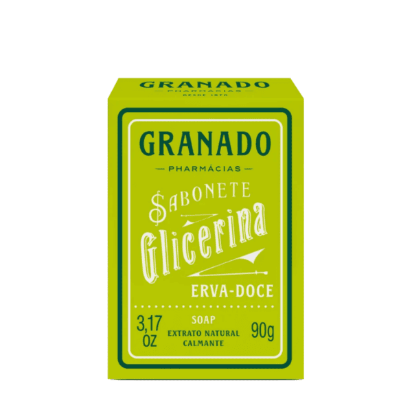 Sabonete em Barra Vegetal de Glicerina e Erva-Doce 90g - Granado