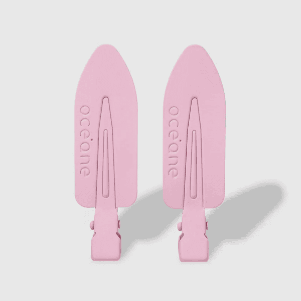 Mini Presilha de Cabelo Rosa Hair Clip 2un - Océane