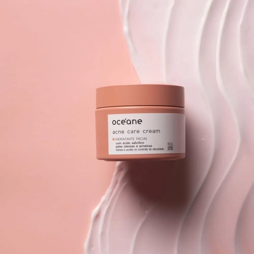 Hidratante Facial com Ácido Salicílico - Acne Care Cream 50g - Océane