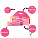 Protetor Labial BFF Rosa Glitter - Carmed