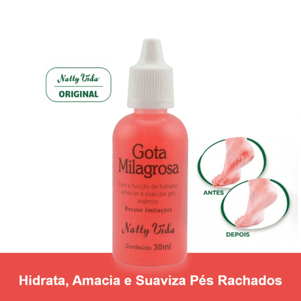 Gotas Milagrosa para os pés - Naty Vida