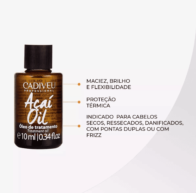 Óleo de Tratamento Açai Oil - Cadiveu