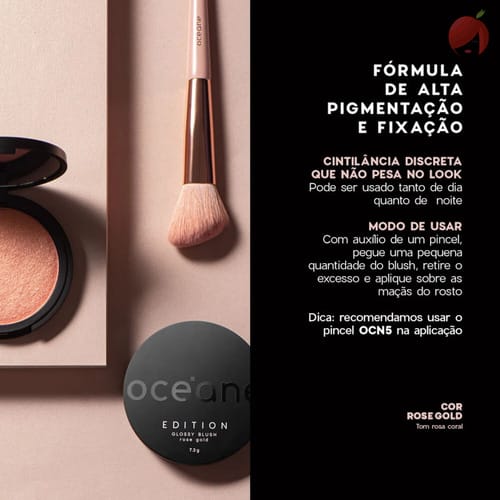 Blush Cintilante - Glossy Blush Edition 7,3g - Océane