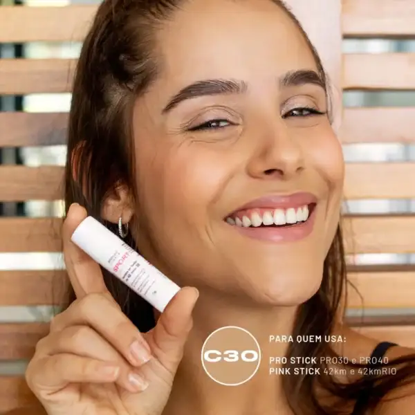 Corretivo com Protetor Solar FPS40 FPUVA30 C30 - Pink Cheeks