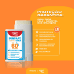 Protetor Solar Infantil em Bastão Sunsafe Baby Kids - Pink Cheeks
