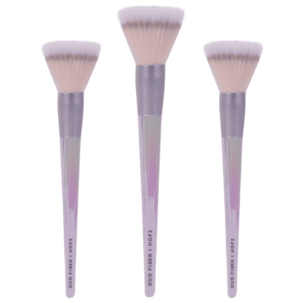 Pincel Duo Fiber Holographic - Ruby Rose