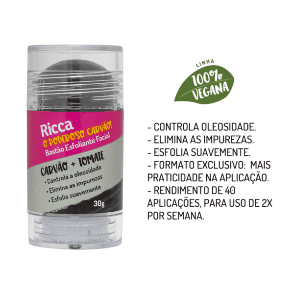 Bastão Facial Esfoliante - Ricca