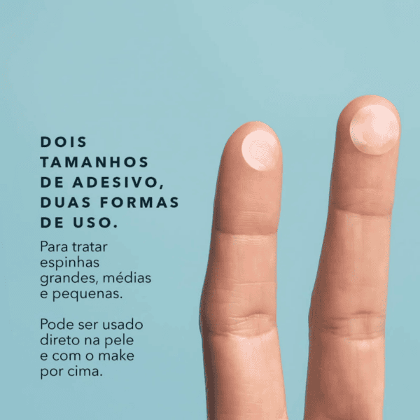 Adesivos Secativos Para Espinhas com Ácido Salicílico Acne Patches 22un - Océane