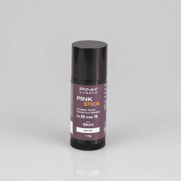 Protetor Solar Facial Incolor em Bastão FPS90/5KM - Pink Cheeks