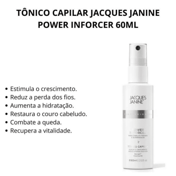 Tônico Capilar Professionnel Fortificante - Jacques Janine