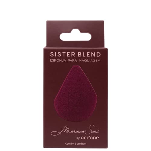 Esponja Vinho de Maquiagem Mariana Saad - Sister Blend By Océane