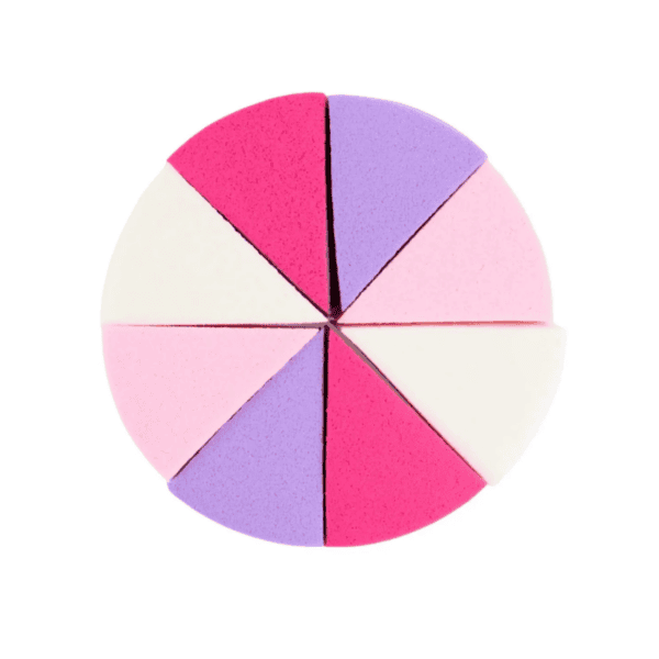 Kit com 8 Esponja de Maquiagem Queijo - Macrilan