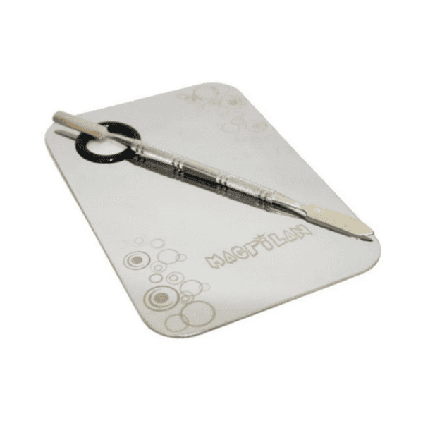Kit Placa e Espátula para Maquiagem Grande - Macrilan