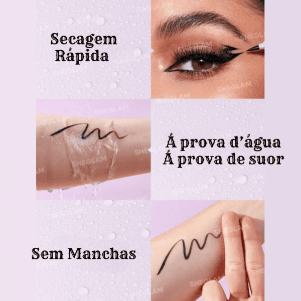 Delineador Líquido à Prova D'água So Rich