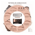 Paleta para Sobrancelha - Ruby Rose