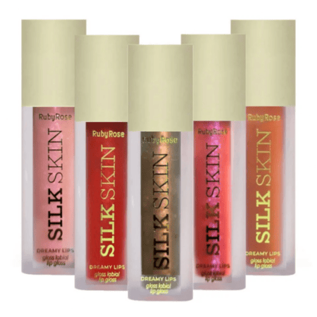 Gloss Labial Dreamy Lips Silk Skin - Ruby Rose