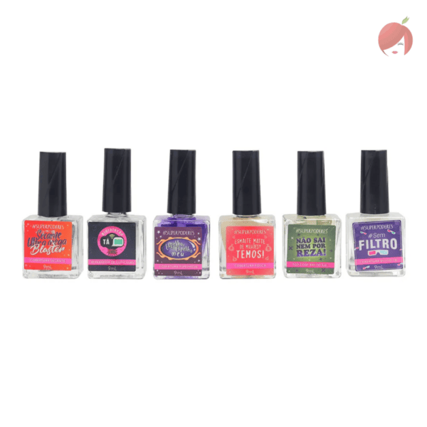 Esmalte Base Finalização Minhas Unhas Minhas Regras - Super Poderes