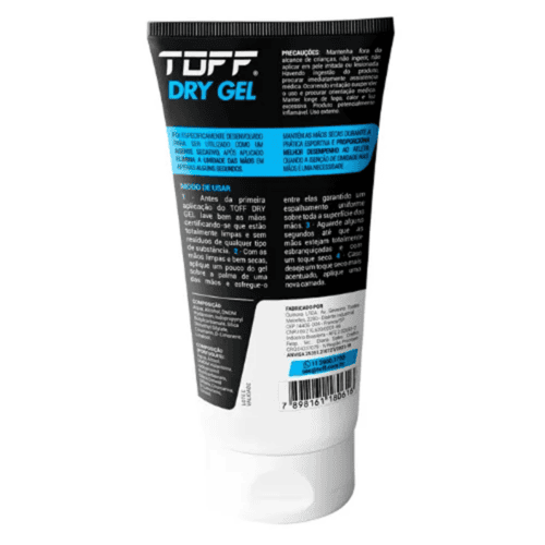 DRY GEL 60gr Evita Suor e Atrito Durante Atividades - TOFF