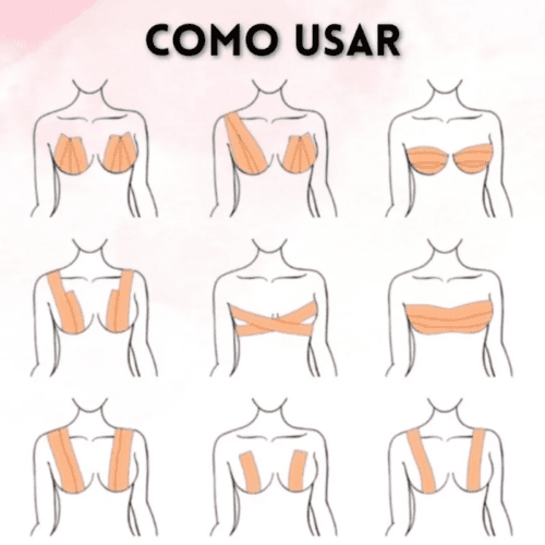 BooB Tape Fita para os Seios - Boob Tape