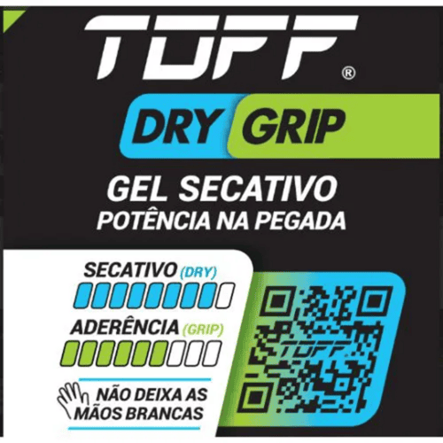 DRY GRIP GEL 60gr Maior Aderência E Conforto Para Seus Treinos - TOFF