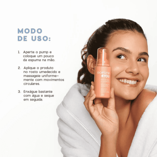 Espuma de Limpeza 4YOU Foaming Cleanser - Oceane