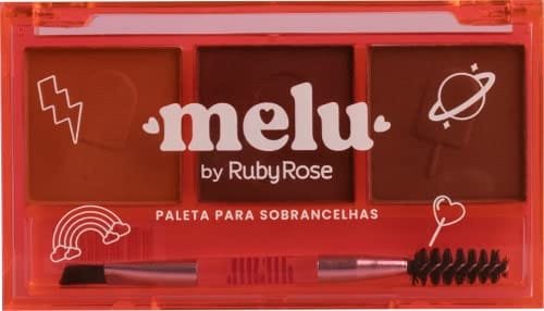 Paleta de Sobrancelhas Cor 01 - Melu By Ruby Rose