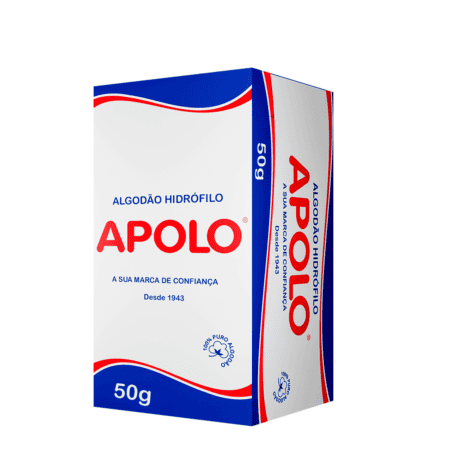 Algodão Hidrófilo 50g - Apolo