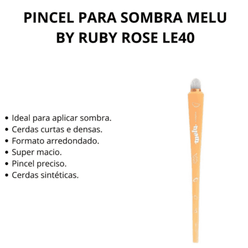 Pincel Sombra LE40 - Melu By Ruby Rose