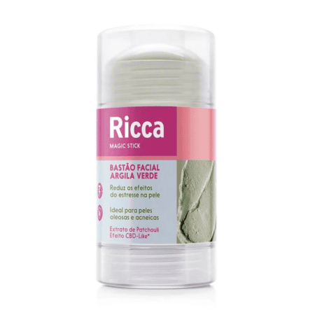 Bastão Facial Argila Verde - Ricca
