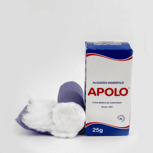 Algodão Hidrófilo 25g - Apolo