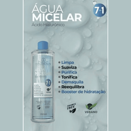 Agua Micelar 7 em 1 - Phallebeauty