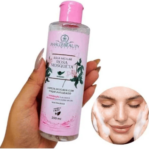 Agua Micelar Rosa Mosqueta - Phallebeauty